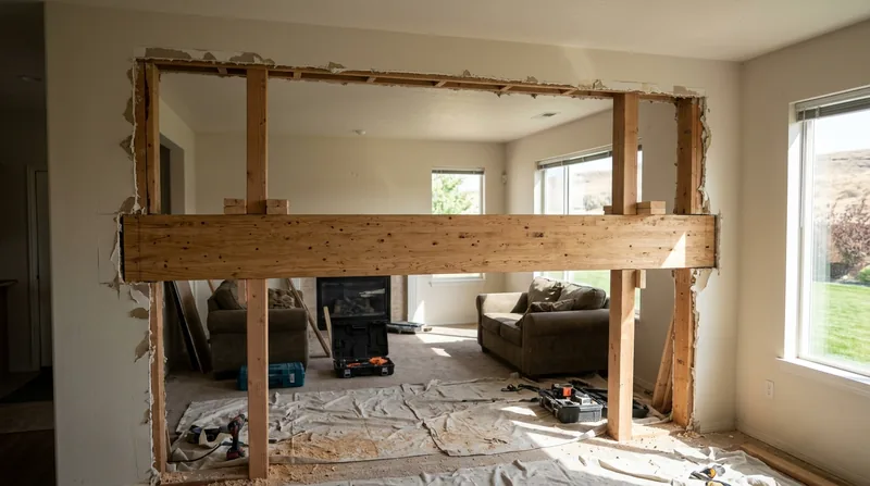 Beam Replacement & Load-Bearing Wall Removal Kennewick